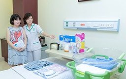 Mẹ bầu không cần chuẩn bị bất cứ vật dụng gì khi đi đẻ