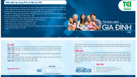 Thẻ khám bệnh gia đình – lựa chọn tối ưu cho gia đình Việt