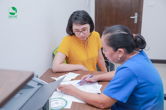 Bệnh nhân cần đến cơ sở y tế để được thăm khám xử trí thích hợp