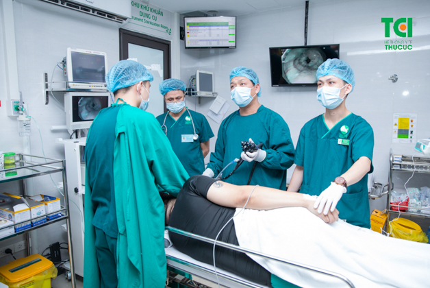 NBI cho phép ống nội soi tiếp cận vị trí tổn thương ở khoảng cách gần nhất