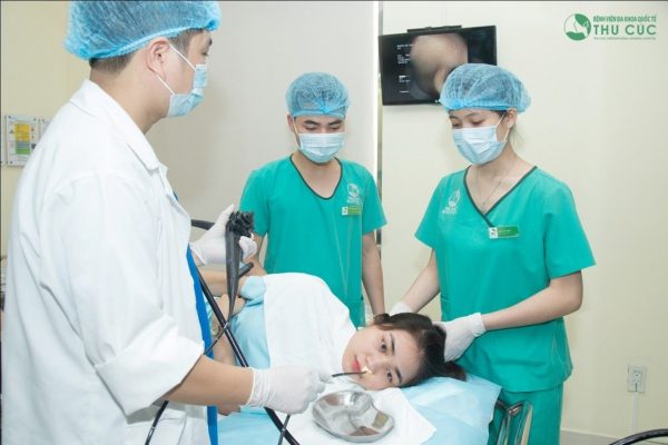 nội soi dạ dày qua đường mũi tại Thu Cúc