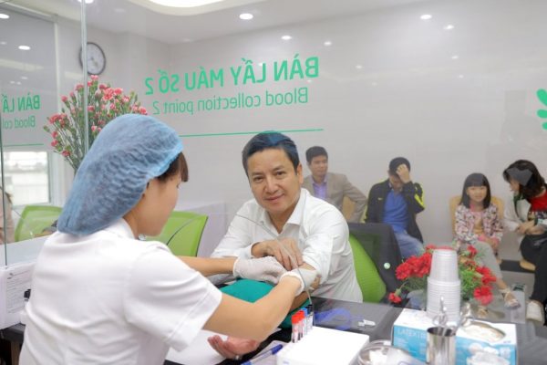 xét nghiệm máu tại Thu Cúc
