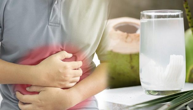 Bị đau dạ dày uống nước dừa được không?