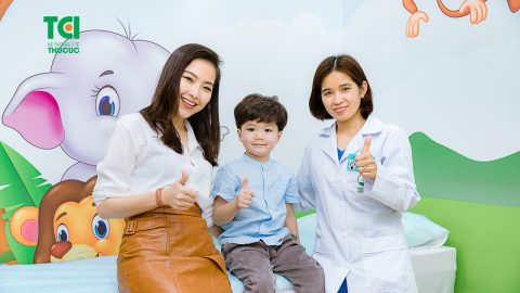 Khám sức khỏe định kỳ cho trẻ tại Hệ thống Y tế Thu Cúc TCI