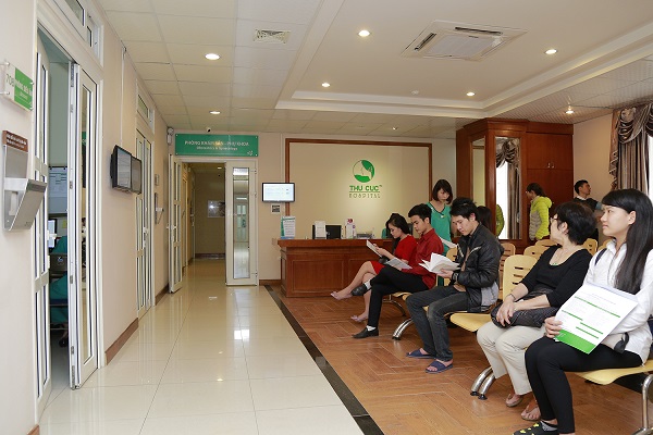 Nhiều người bệnh tin tưởng lựa chọn bệnh viện Thu Cúc để thăm khám và điều trị sớm bệnh