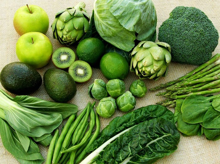 Ăn nhiều các loại rau xanh đậm khi bị u xơ tử cung