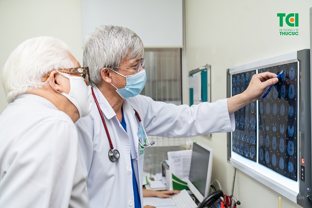Kết quả chụp CT có thể giúp bác sĩ đánh giá tình trạng bệnh của bệnh nhân.