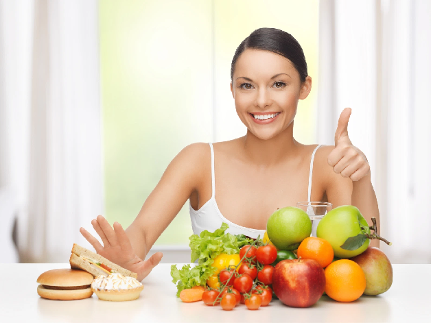 Bổ sung chế độ ăn uống lành mạnh là cách điều trị rong kinh hiệu quả