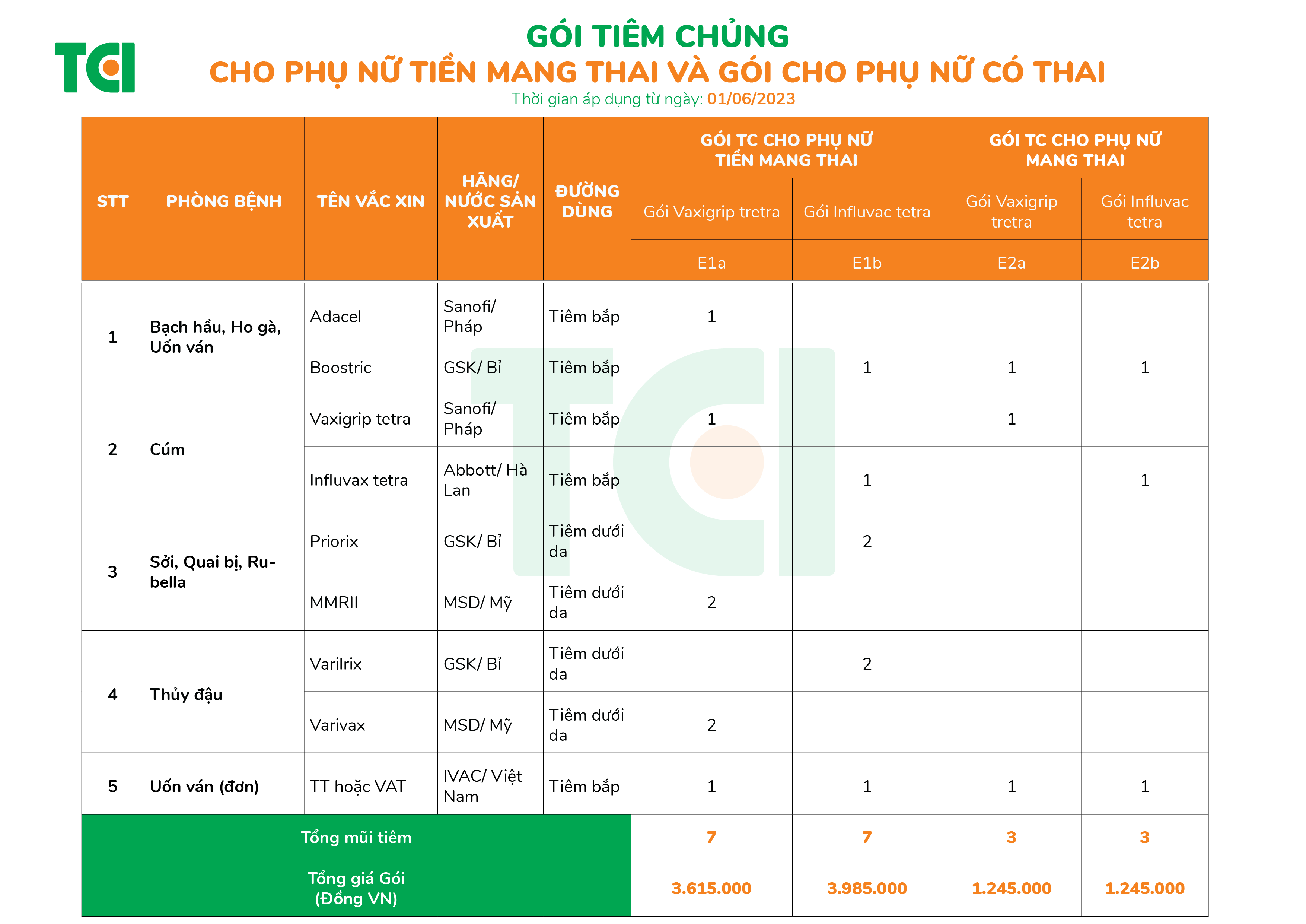 1. Tầm quan trọng của tiêm phòng trước khi mang thai