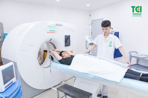 Chụp CT là một trong những phương pháp để chẩn đoán chính xác bệnh thoái hóa đốt sống cổ