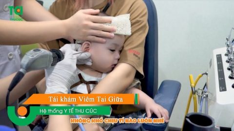 Tái khám Viêm Tai Giữa sau 10 ngày điều trị – bé Yến Chi