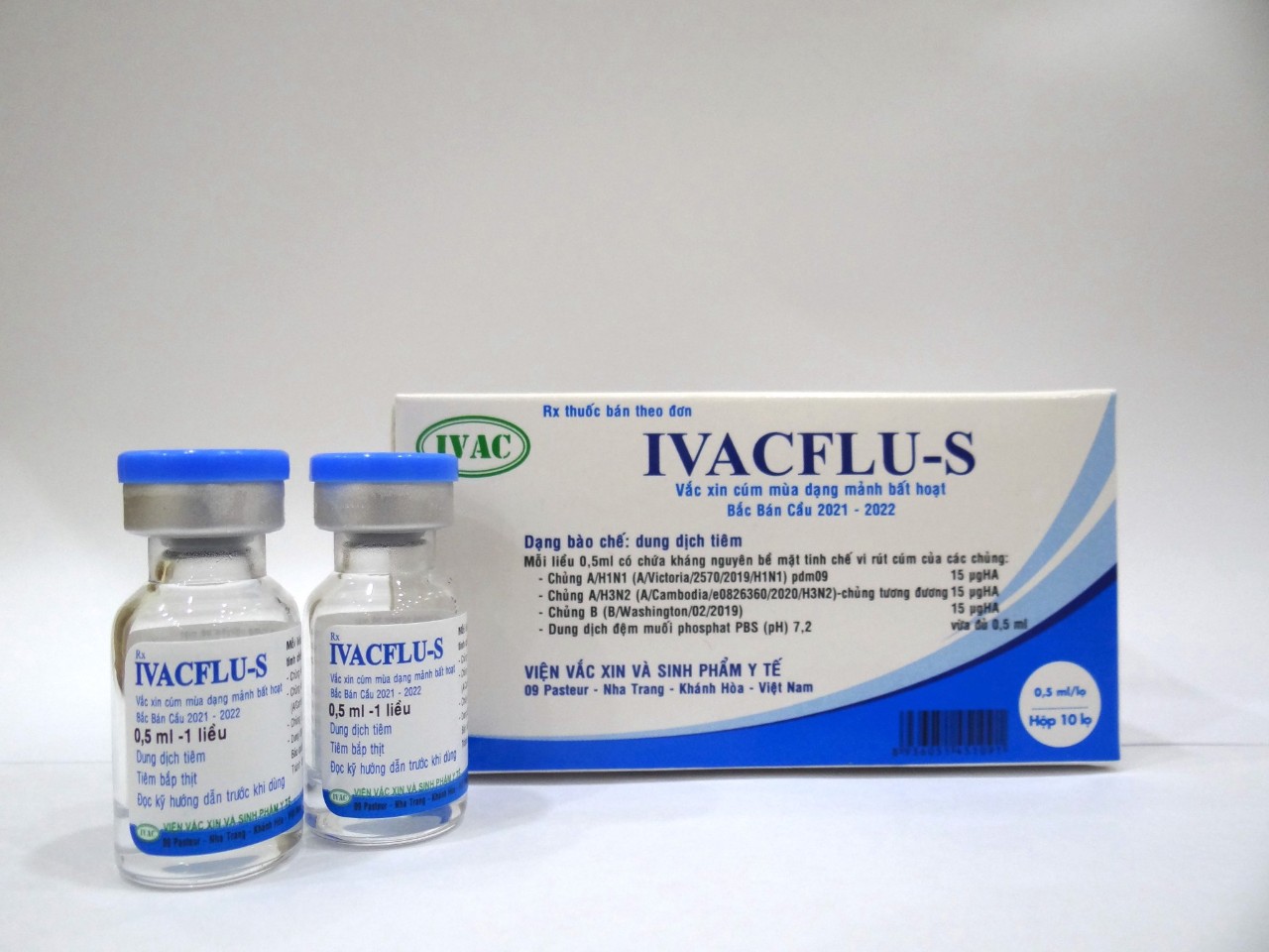 Vắc xin cúm của Việt Nam Ivacflu-S phòng được 3 chủng cúm là cúm A(H3N2), cúm A(H1N1),và cúm B (Victoria/Yamagata)