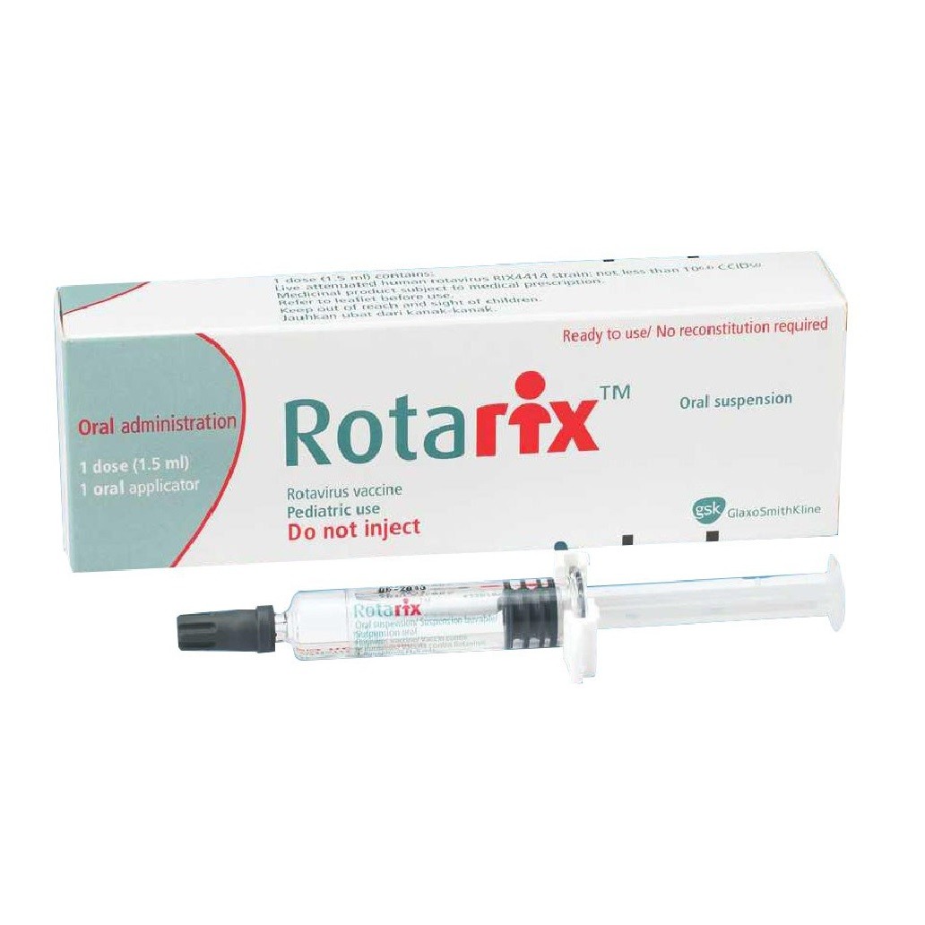 Vắc xin rota của Bỉ (Rotarix)