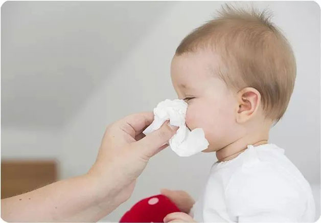 Trẻ sơ sinh bị cúm A