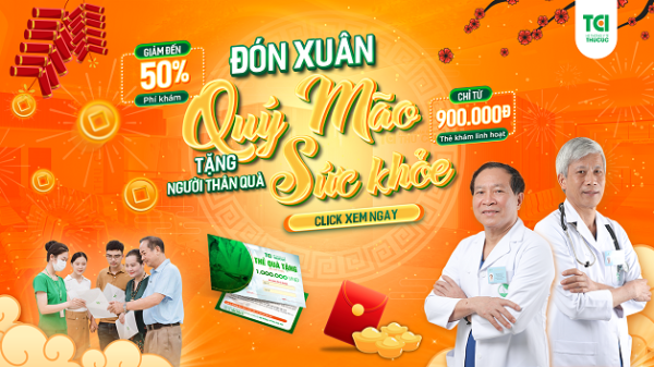 ưu đãi thẻ Gift khám bệnh của Thu Cúc TCI