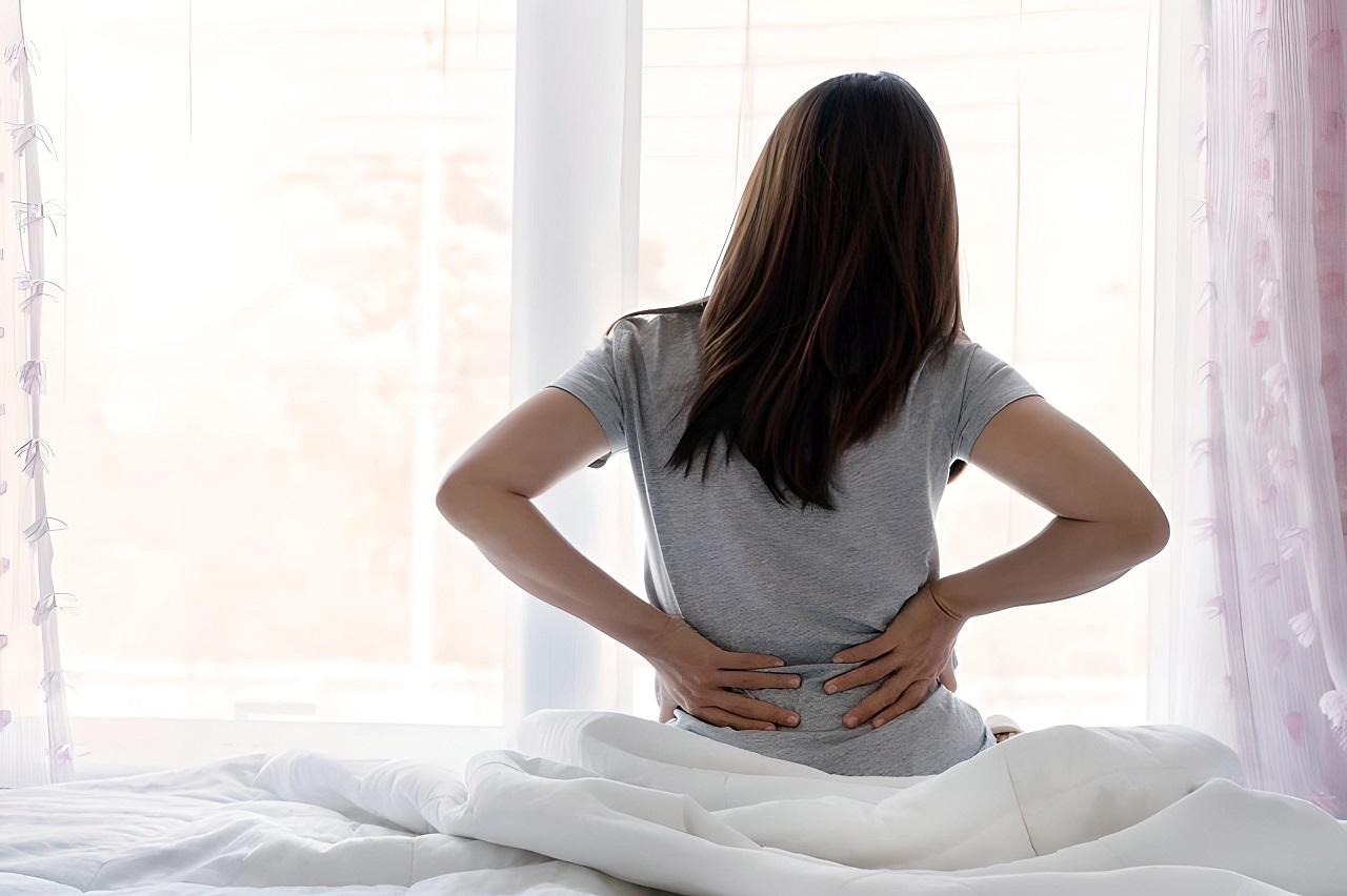 Why does the back hurt after spinal anesthesia?