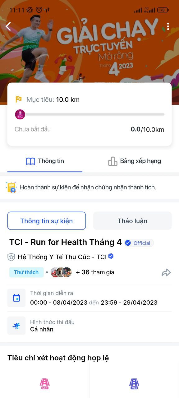 TCI Run For Health