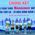 Thu Cúc TCI tham gia chung kết giải chạy báo Hà Nội mới