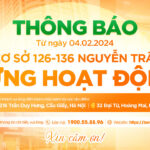 Thông báo dừng hoạt động cơ sở 136 Nguyễn Trãi