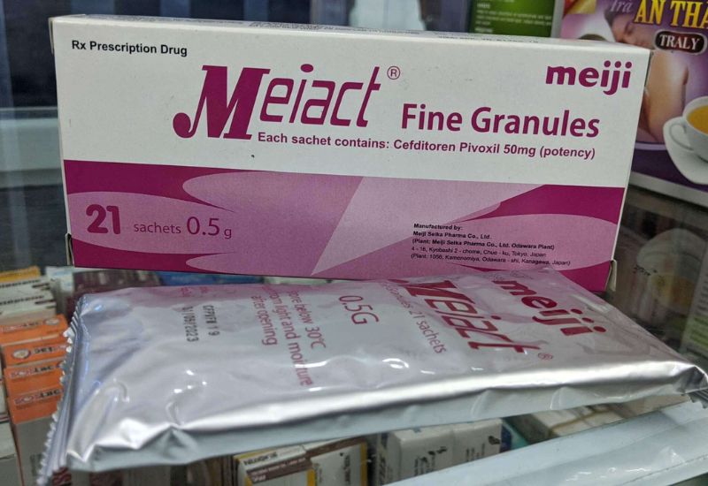 Liều dùng Meiact 50mg có thể được điều chỉnh dựa trên cân nặng của bệnh nhân và mức độ nặng của bệnh.