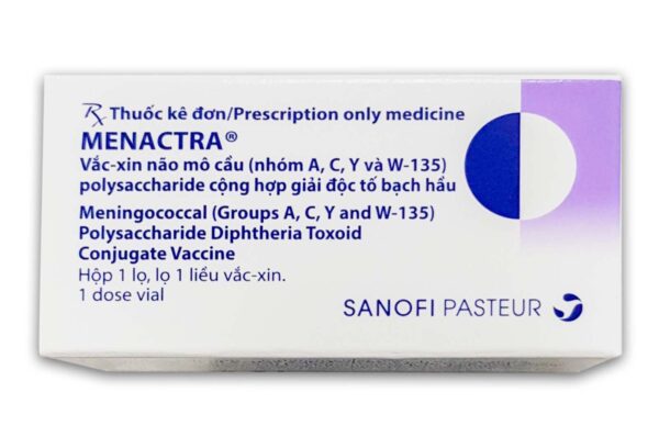Tiêm vắc xin Menactra để phòng ngừa 4 chủng mô cầu hiệu quả.