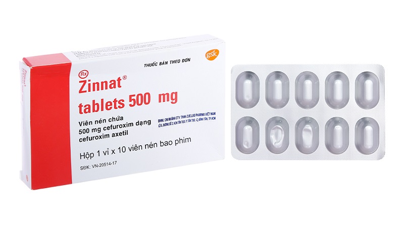 liều thuốc Zinnat 500mg