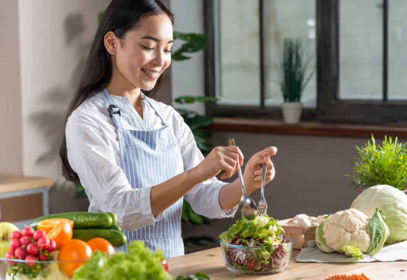 Dầu ô liu là lựa chọn lý tưởng để chế biến các món ăn lành mạnh.