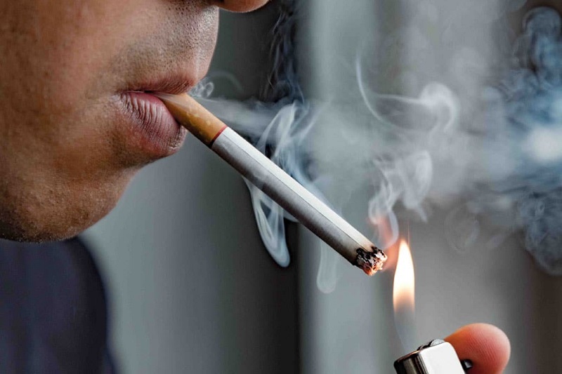 trường hợp COPD có liên quan đến việc hút thuốc hoặc hít phải khói thuốc thụ động