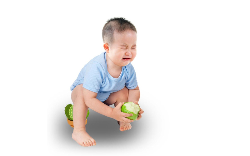 Thực đơn bé bị táo bón nên ăn gì