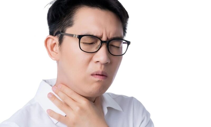 Mắc nghẹn thường do vấn đề ở thực quản.